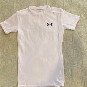 Under Armour White Performance Tee